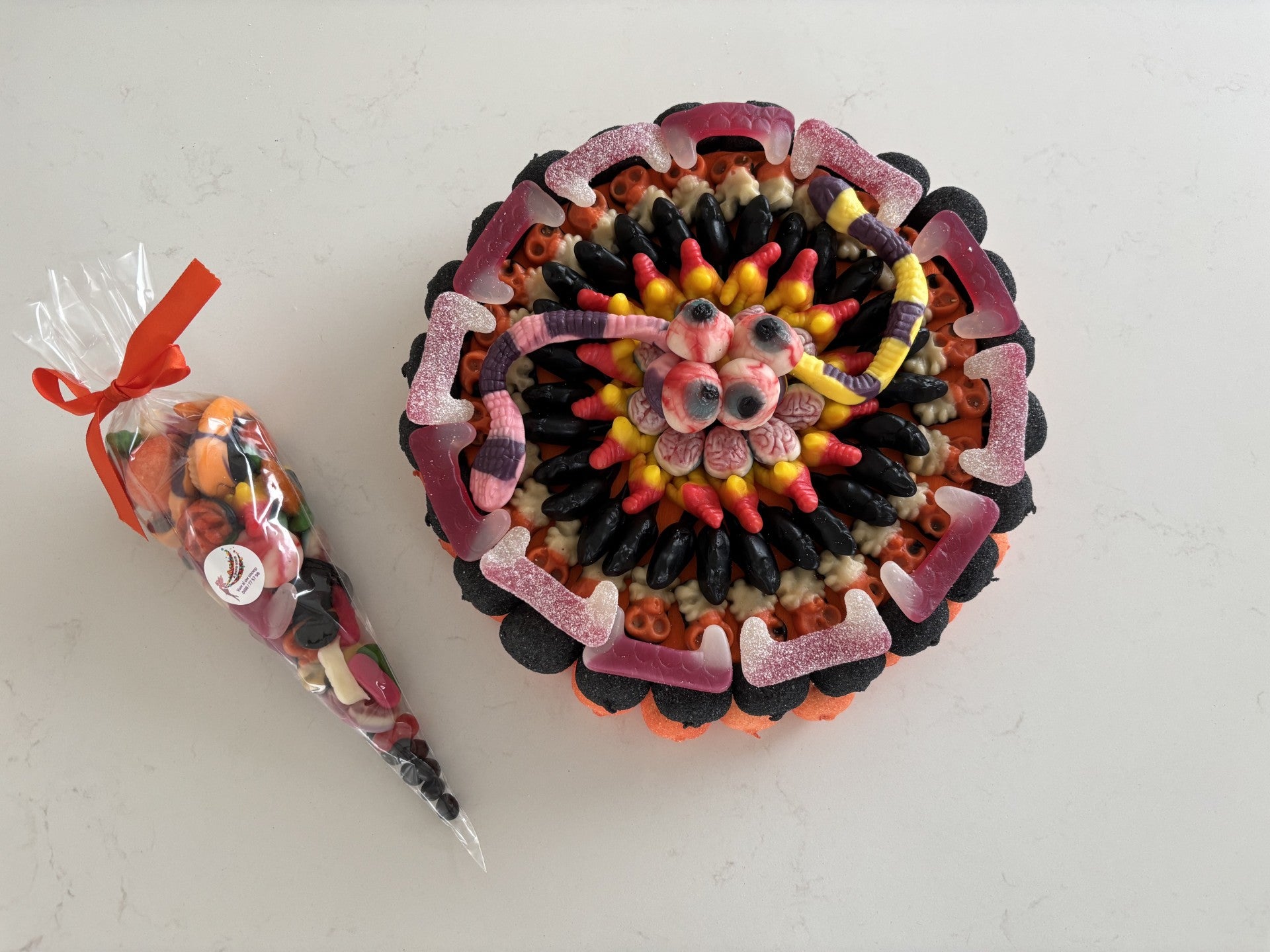 Snoeptaart Halloween medium