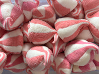 Elfen Hoedjes Marshmallow - Roze & Wit - Aardbeien